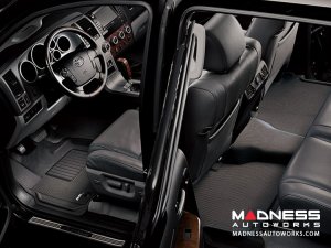 Jeep Wrangler JL Floor Liners - Combo - ACE KAGU - Black